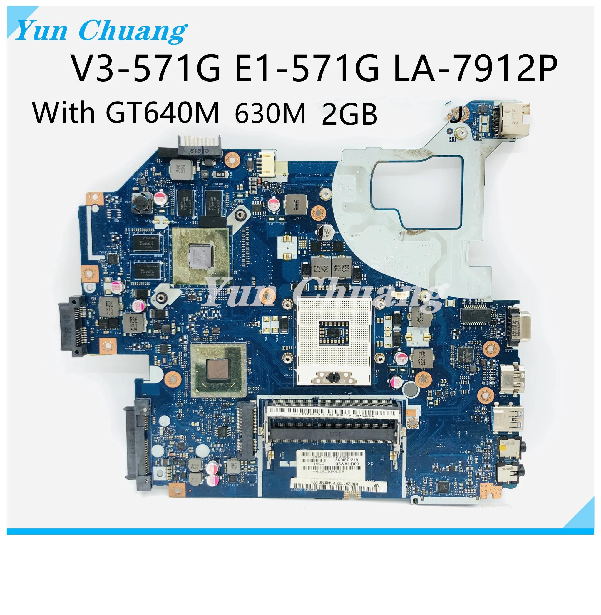 Q5WVH LA-7912P   V3-571 V3-571G E1-571G Ʈ   HM77 Բ GT630M GT640M 2GB GPU DDR3